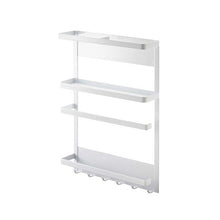 Load image into Gallery viewer, 3-tier Magnetic Rack Organizer w/hooks

